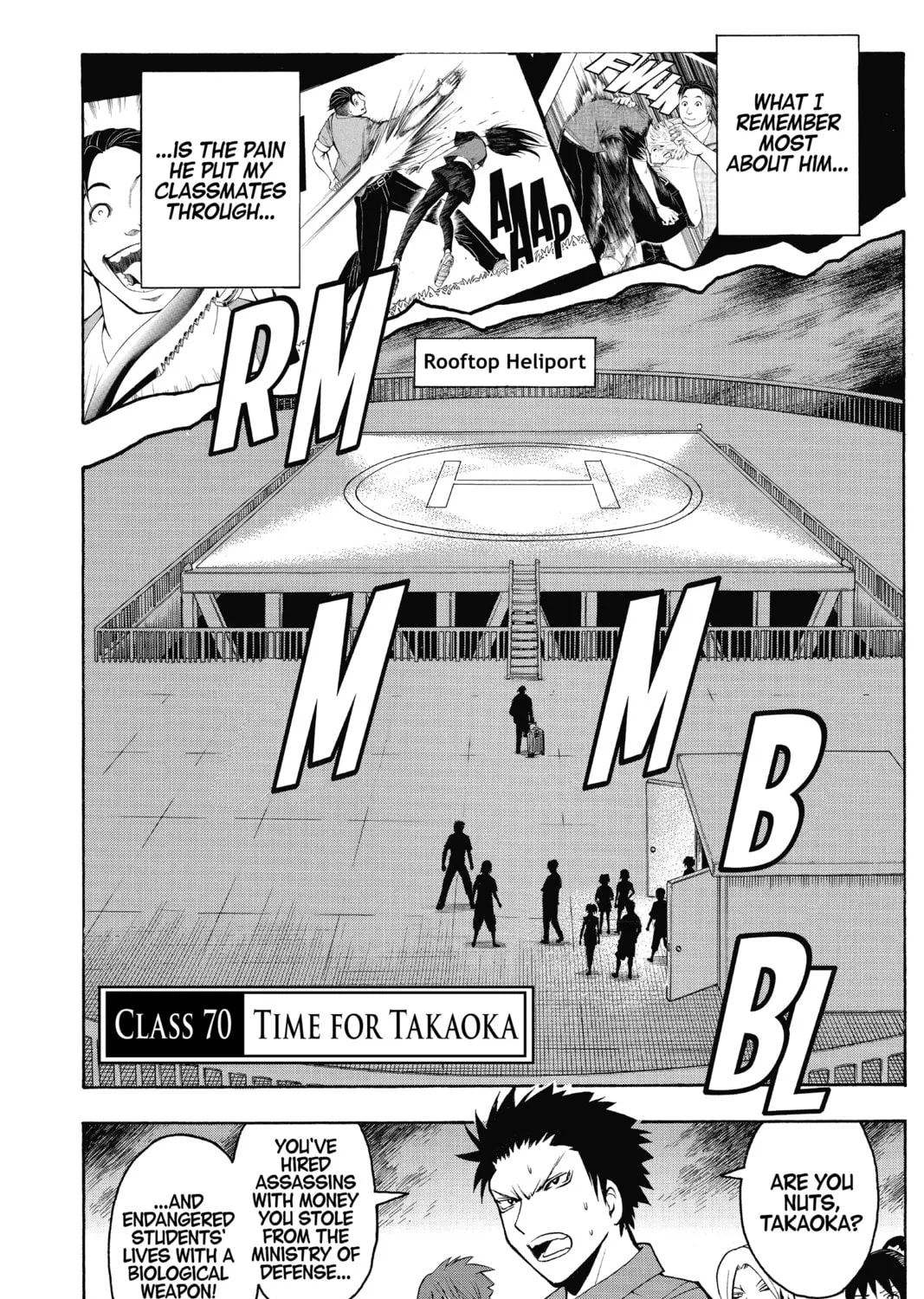 Assassination Classroom, chapter 70, page 3