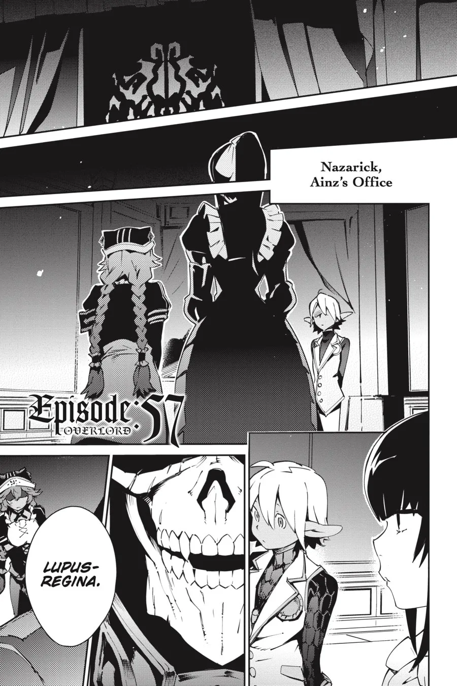 Overlord, chapter 57, page 1