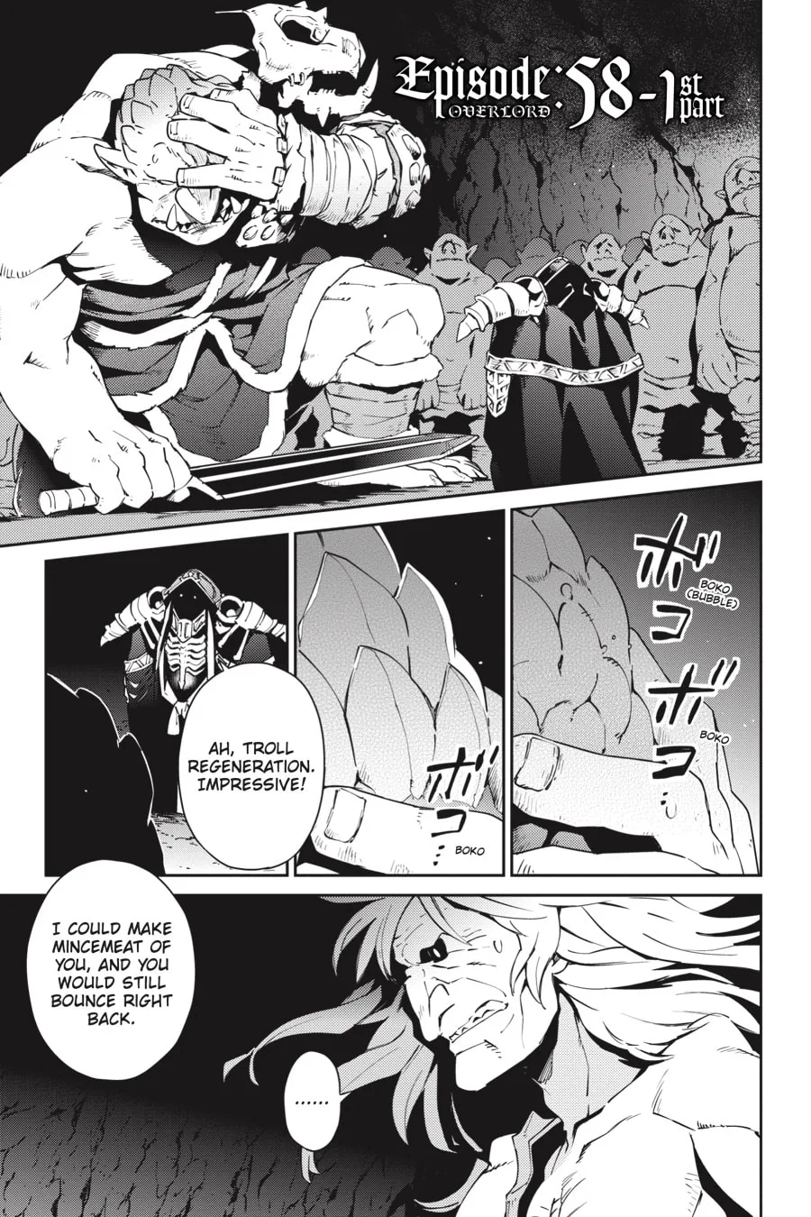 Overlord, chapter 58.1, page 1