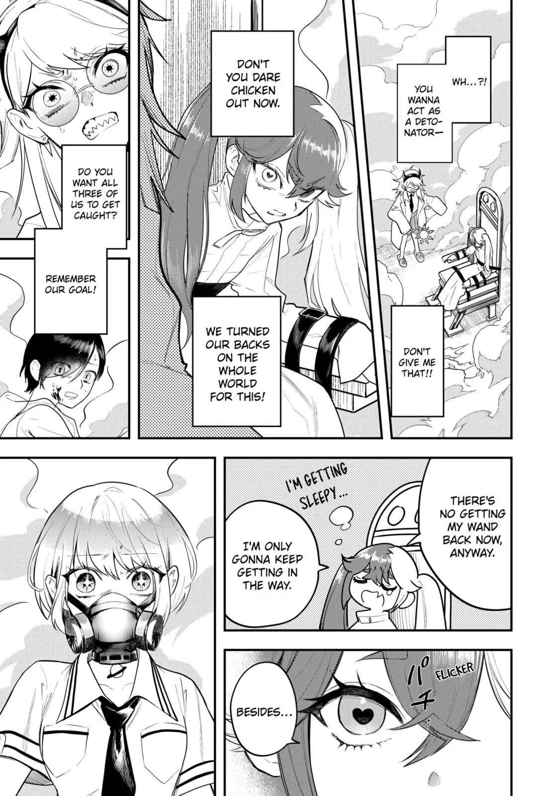 Magical Girl and Narco Wars, chapter 19, page 17