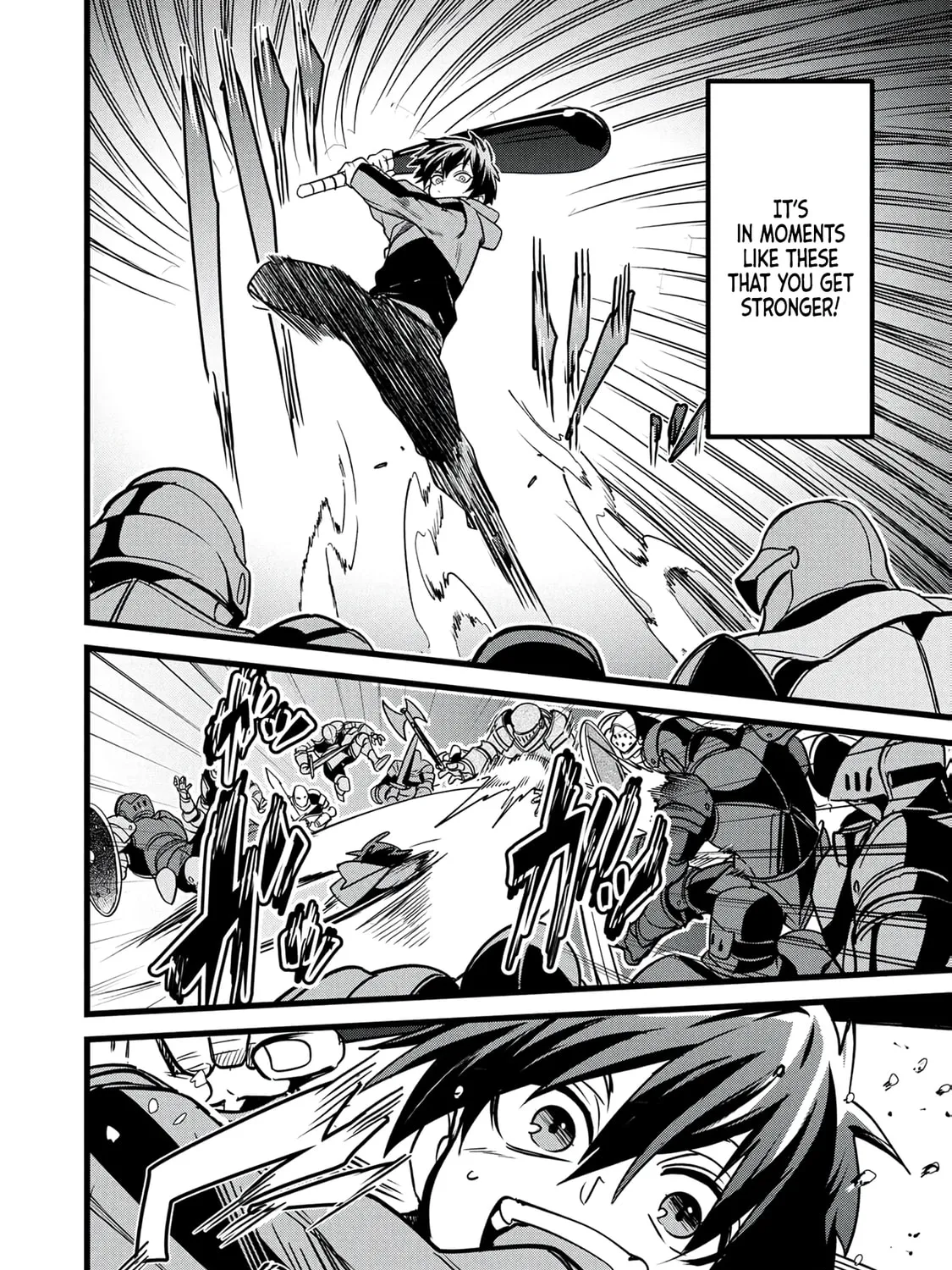 Chronicles of an Online Game Addict's Reincarnation in Another World: He Can't Use the Fighting Skill That Earned Him the Title of Fist King, so He Started Swinging a Club for Eight Hours a Day, chapter 17, page 35