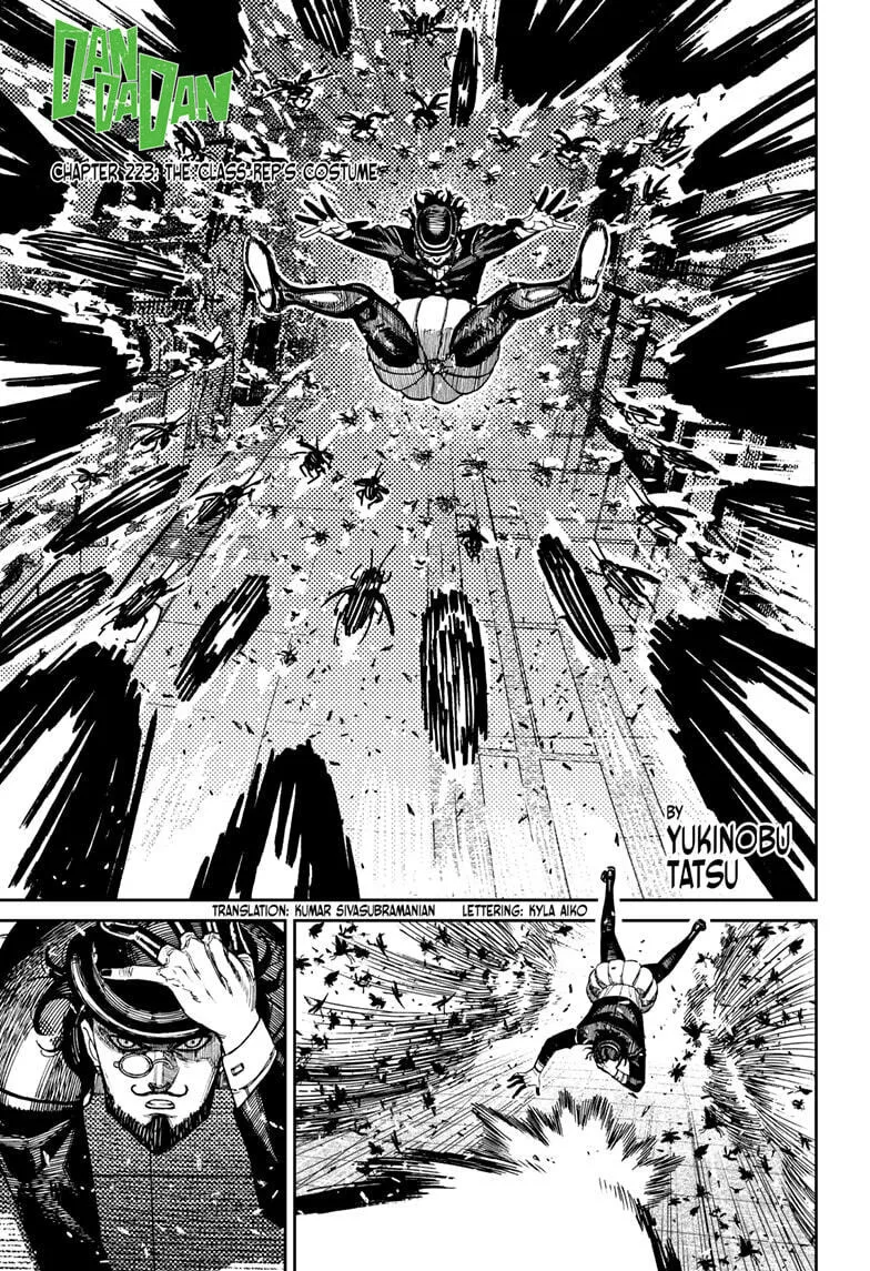 Dandadan Manga, chapter 223, page 1