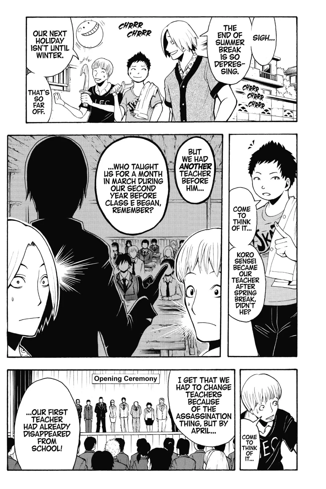 Assassination Classroom, chapter 76, page 5