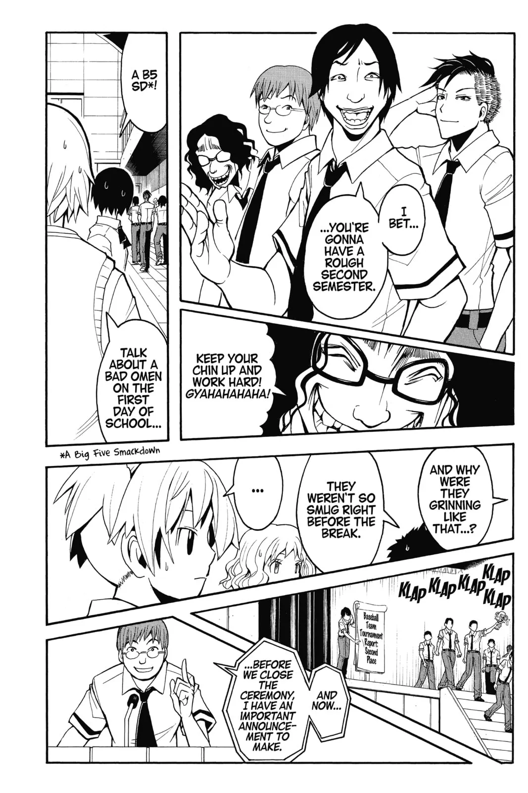Assassination Classroom, chapter 77, page 2