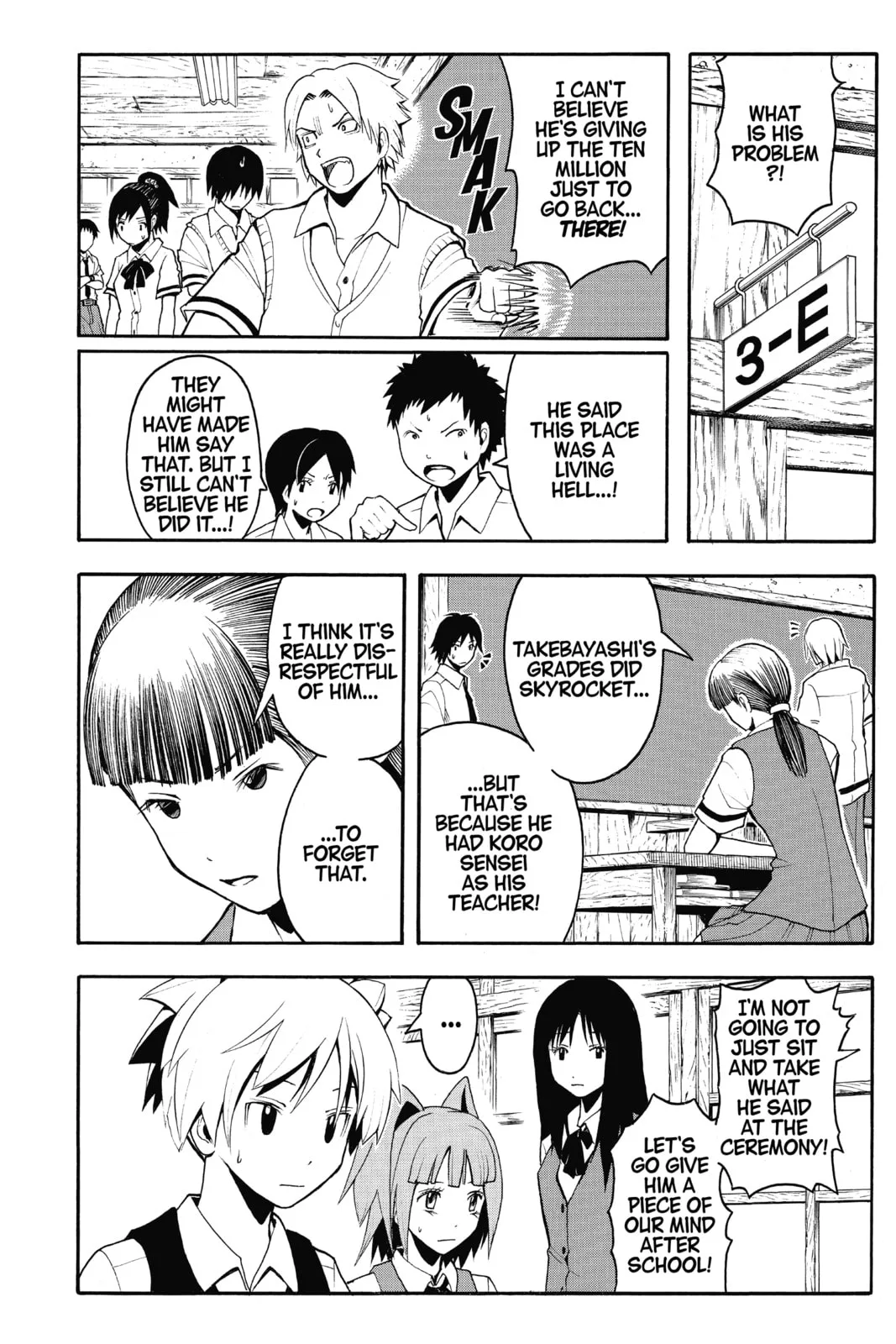 Assassination Classroom, chapter 77, page 8