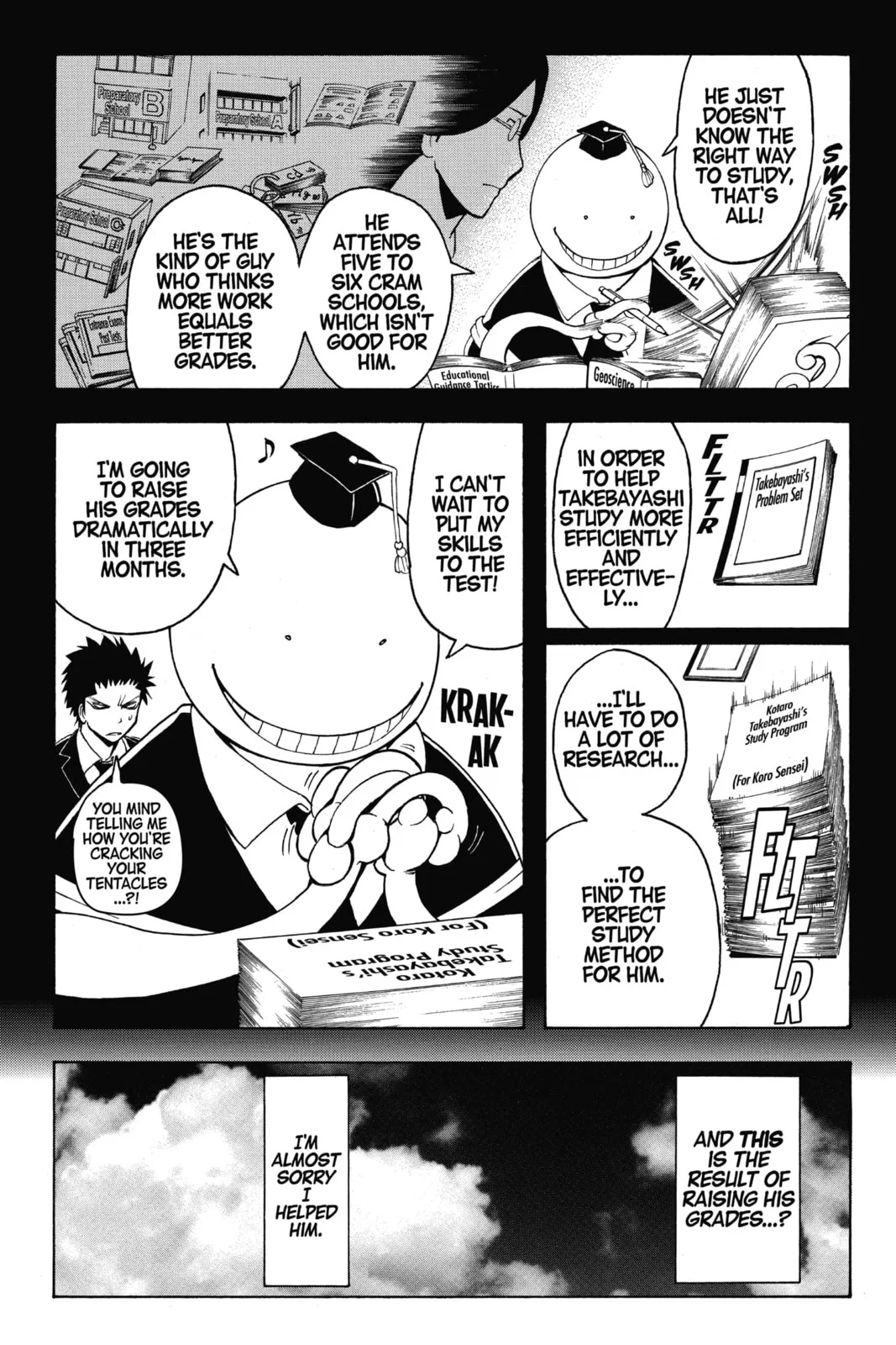 Assassination Classroom, chapter 77, page 10