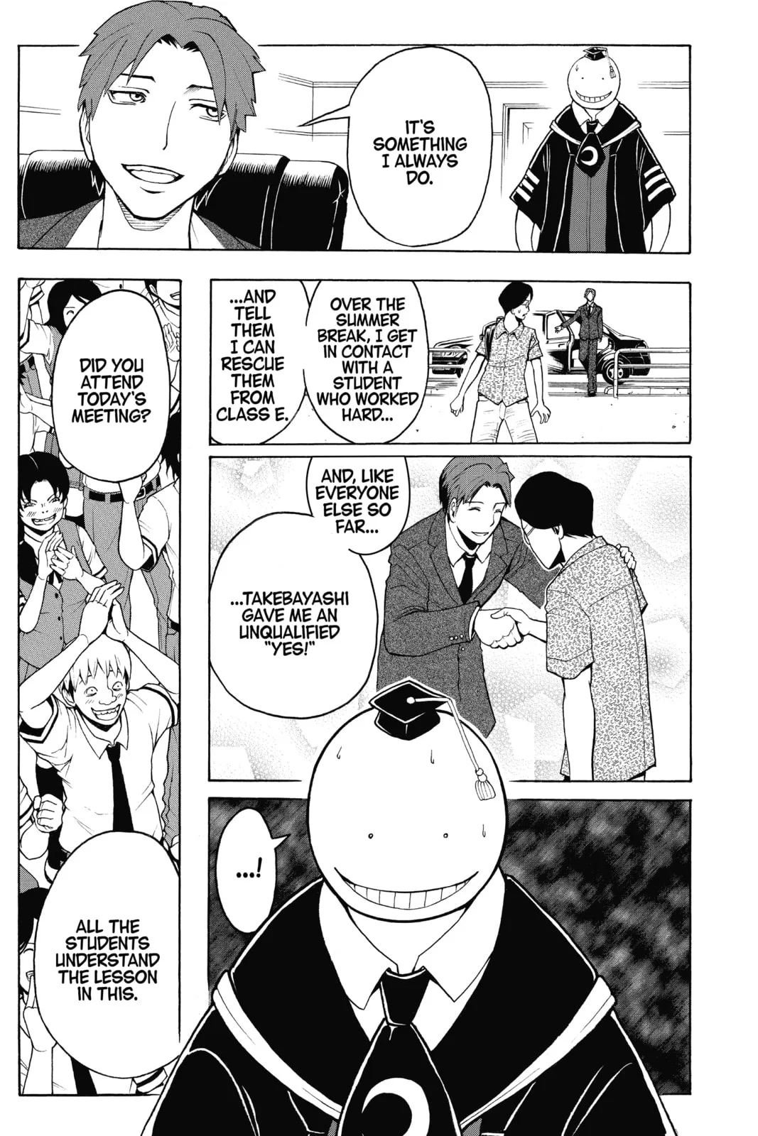 Assassination Classroom, chapter 77, page 11