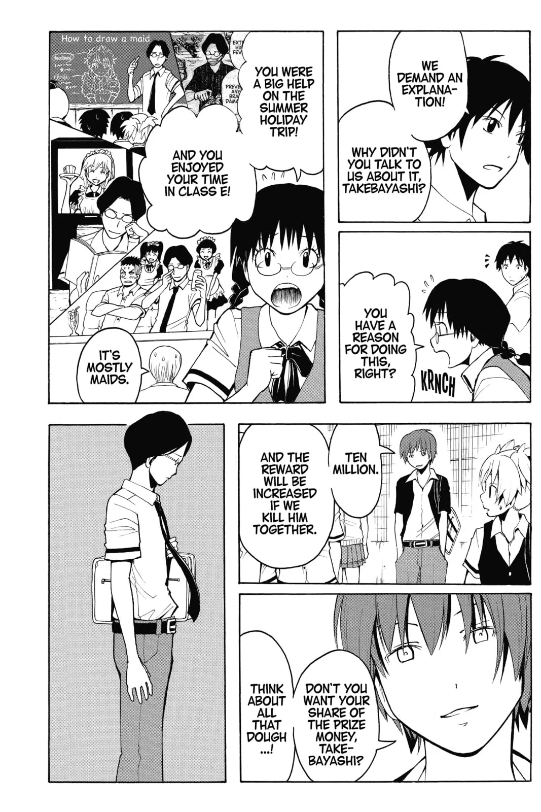 Assassination Classroom, chapter 77, page 14