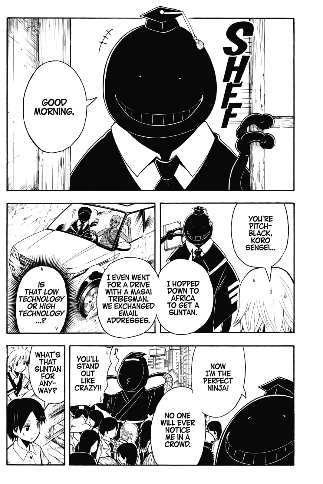 Assassination Classroom, chapter 78, page 3
