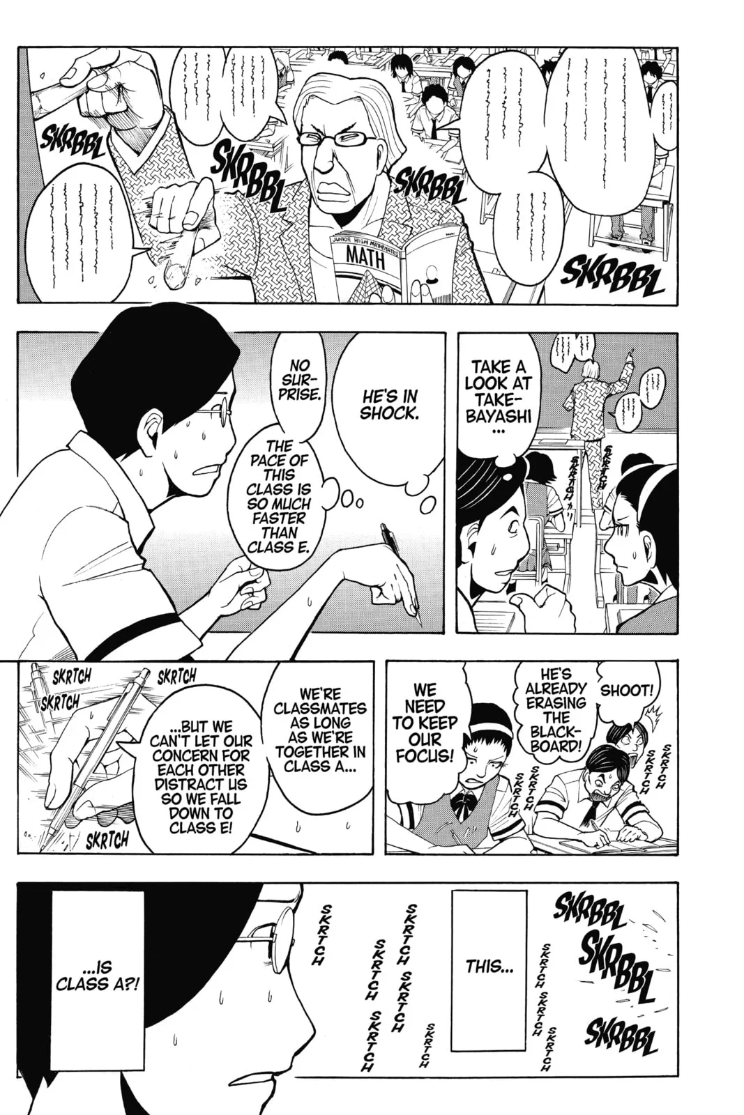 Assassination Classroom, chapter 78, page 7