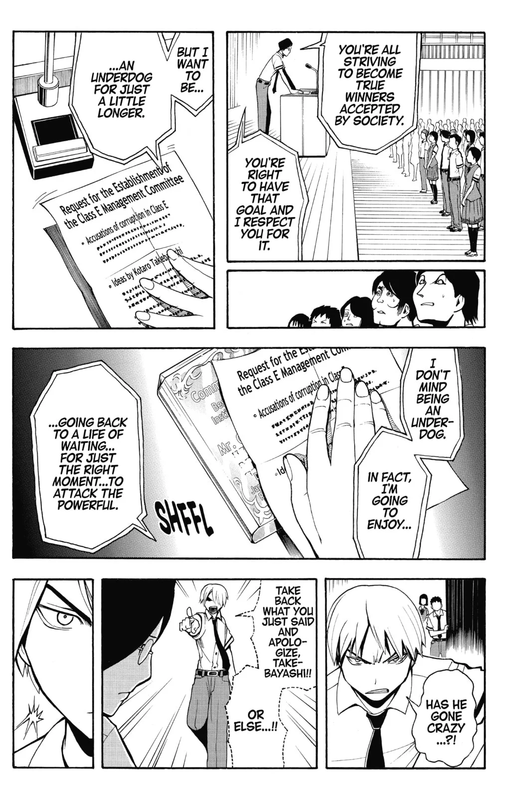 Assassination Classroom, chapter 79, page 10