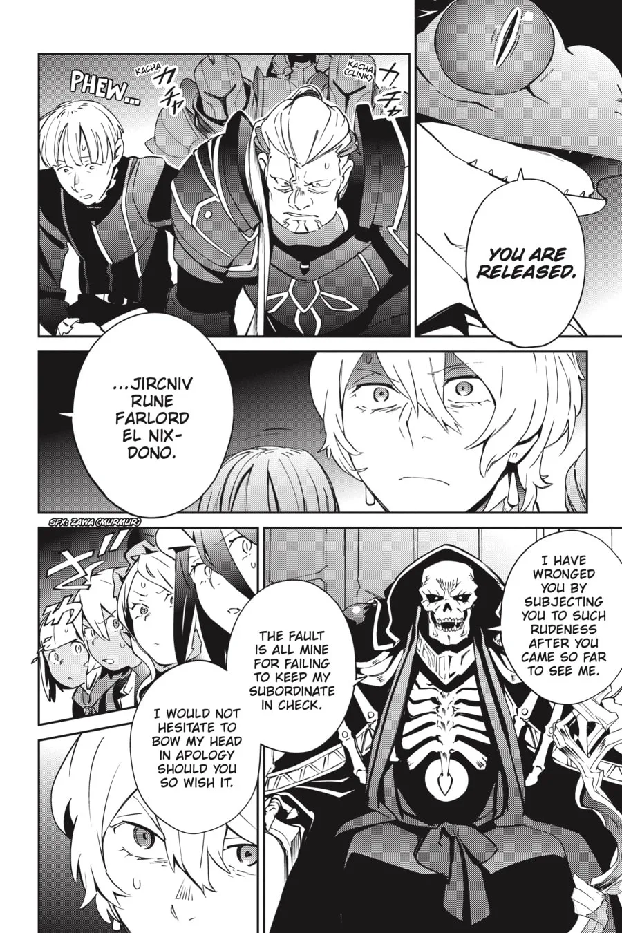 Overlord, chapter 68, page 4