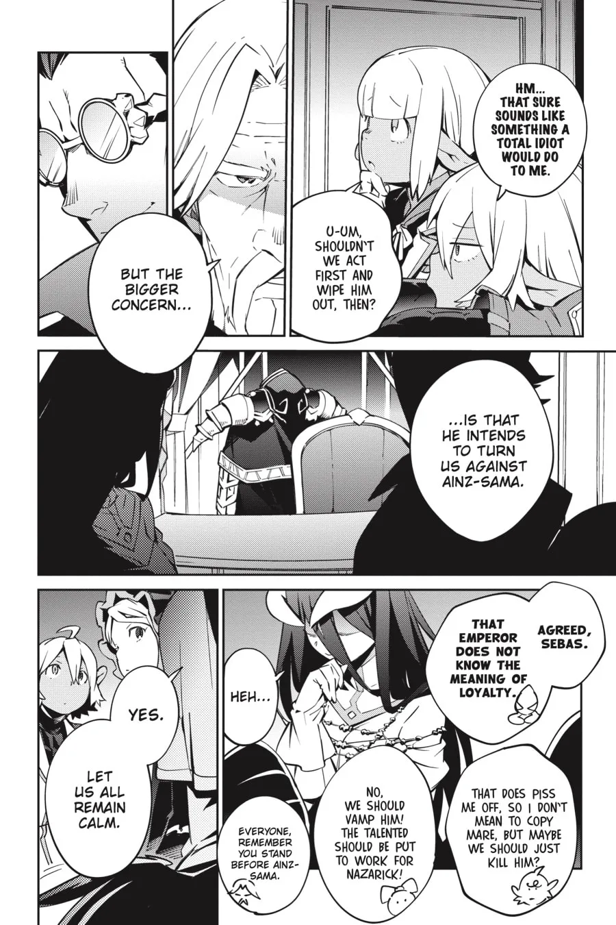 Overlord, chapter 68, page 55