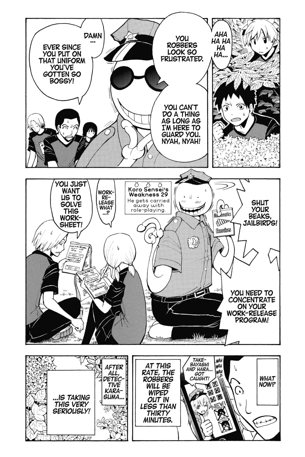 Assassination Classroom, chapter 82, page 4