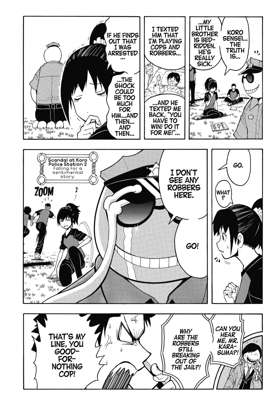 Assassination Classroom, chapter 82, page 8
