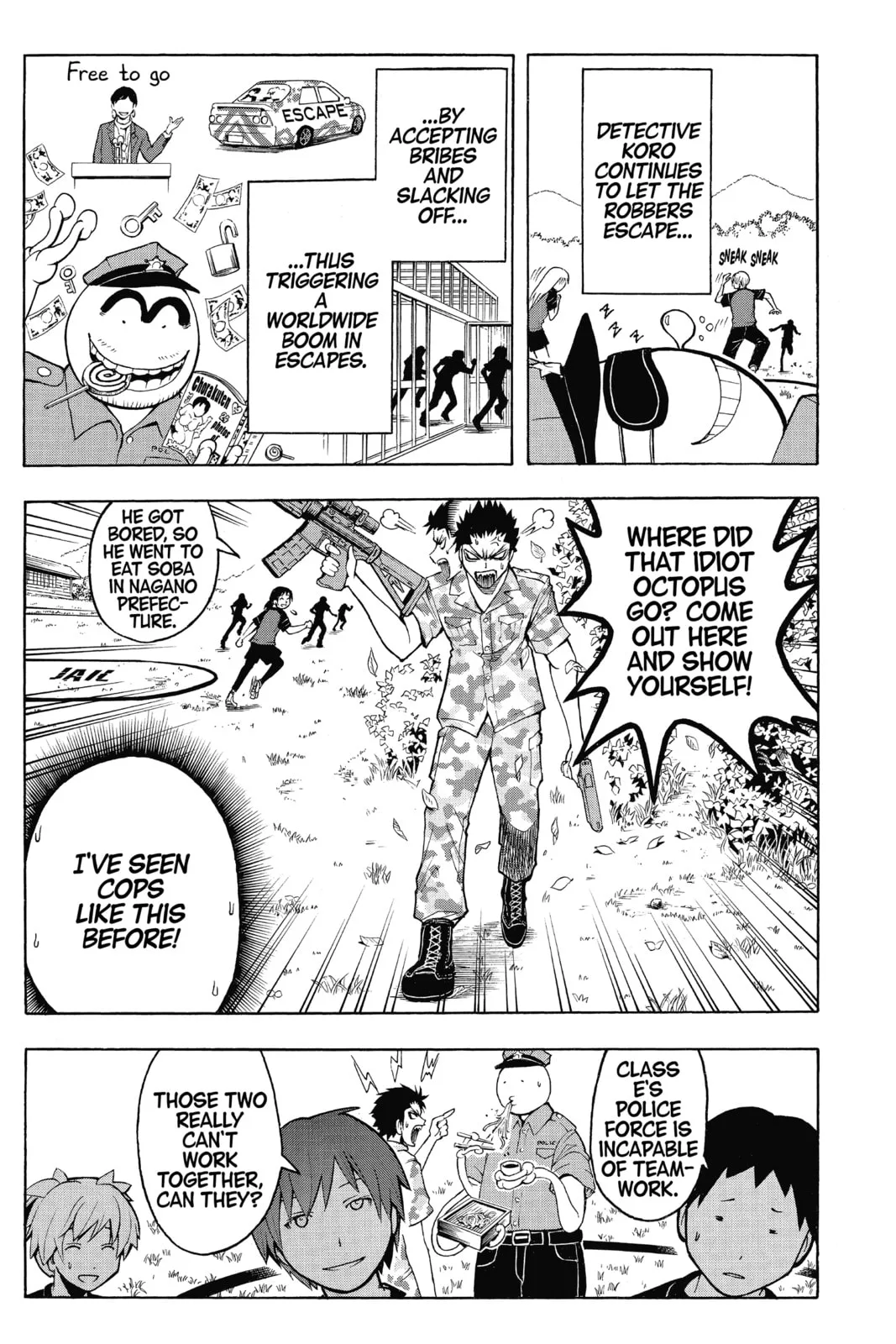 Assassination Classroom, chapter 82, page 9