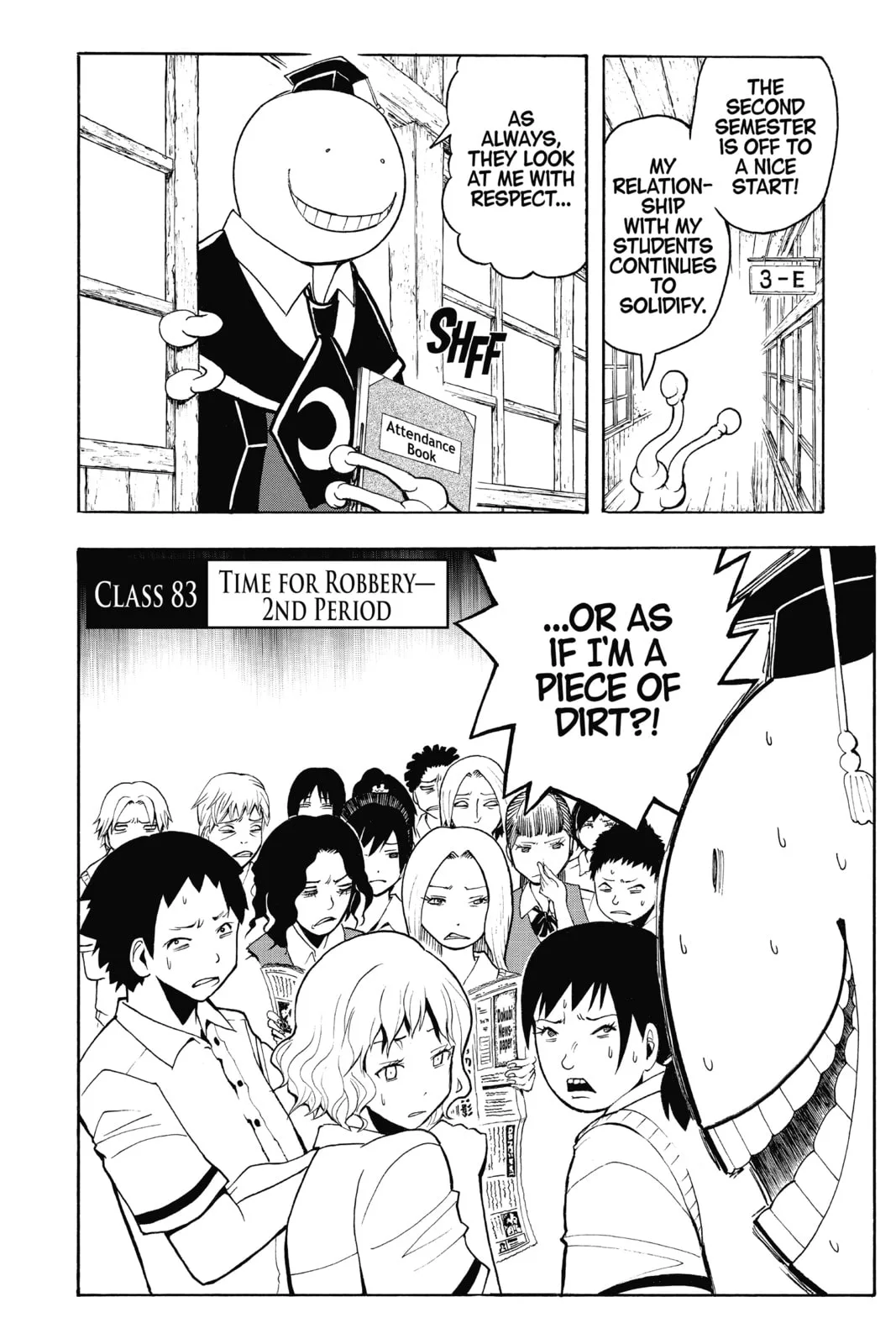 Assassination Classroom, chapter 83, page 2