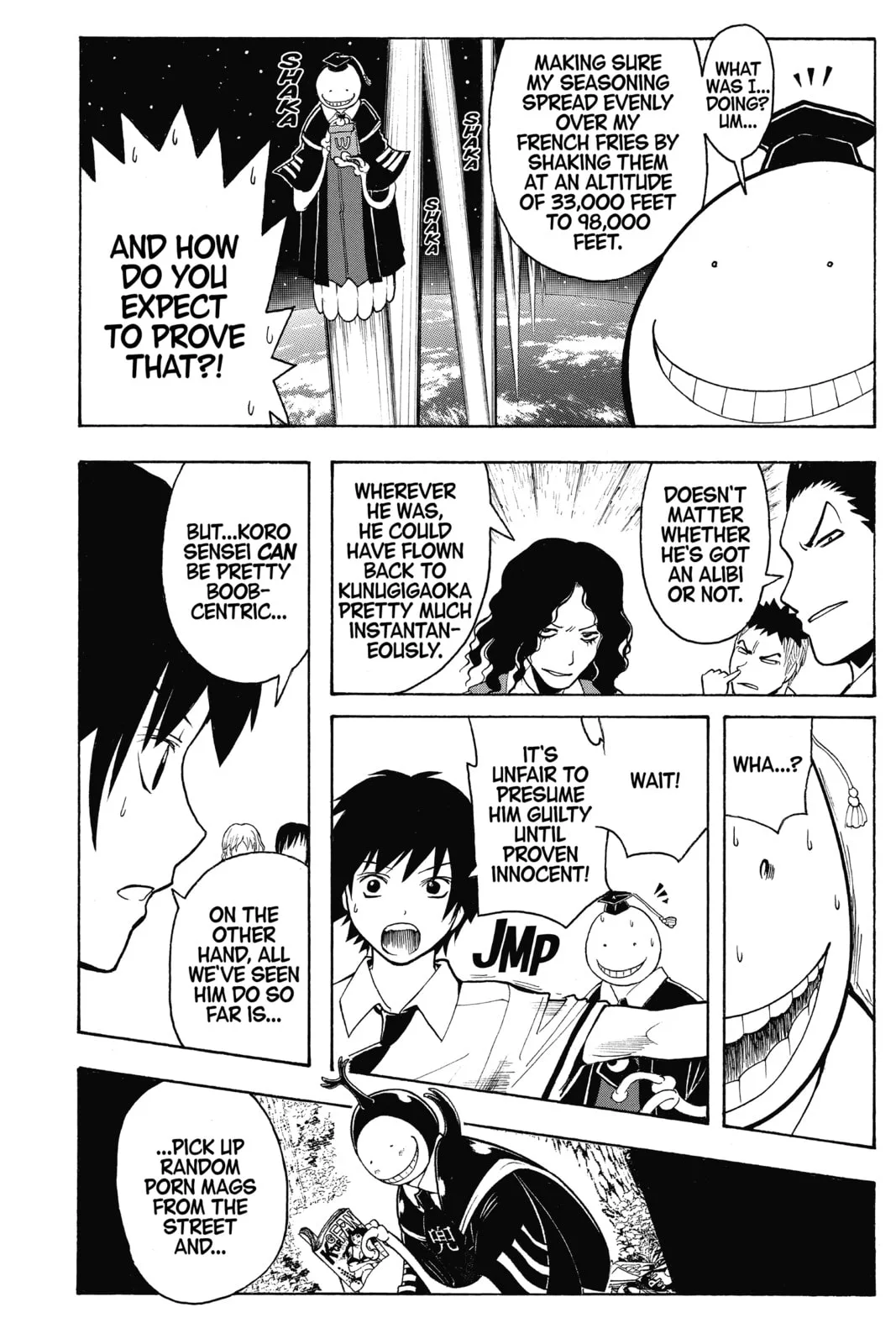 Assassination Classroom, chapter 83, page 4