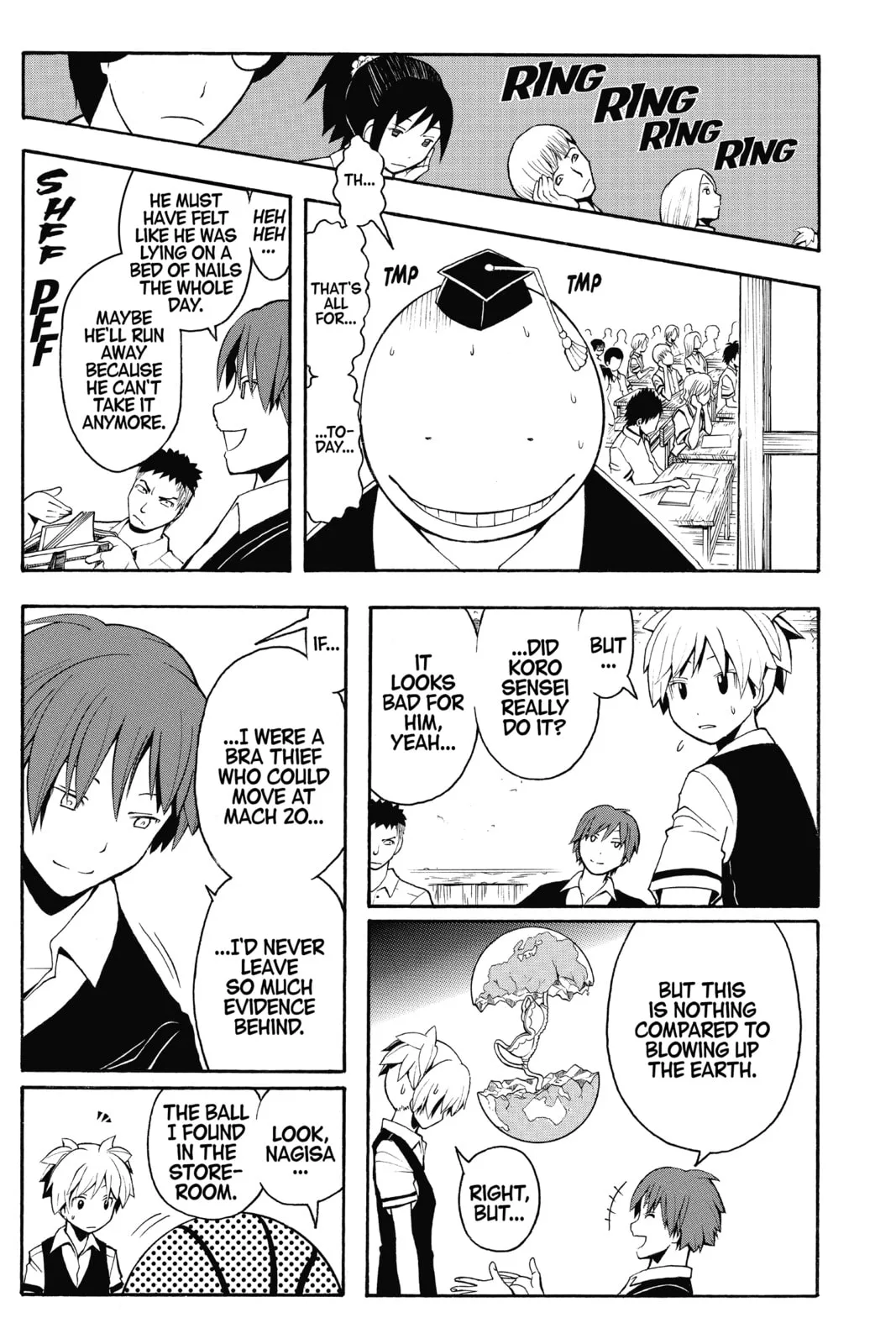 Assassination Classroom, chapter 83, page 9