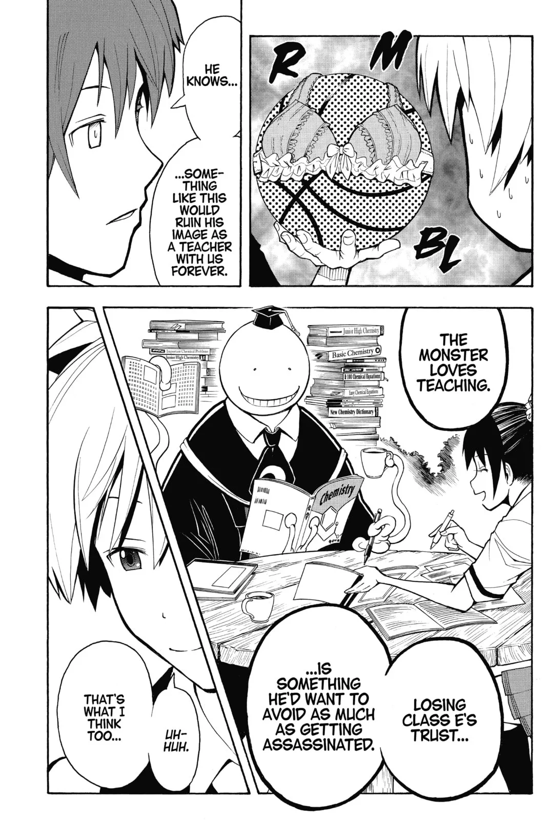 Assassination Classroom, chapter 83, page 10