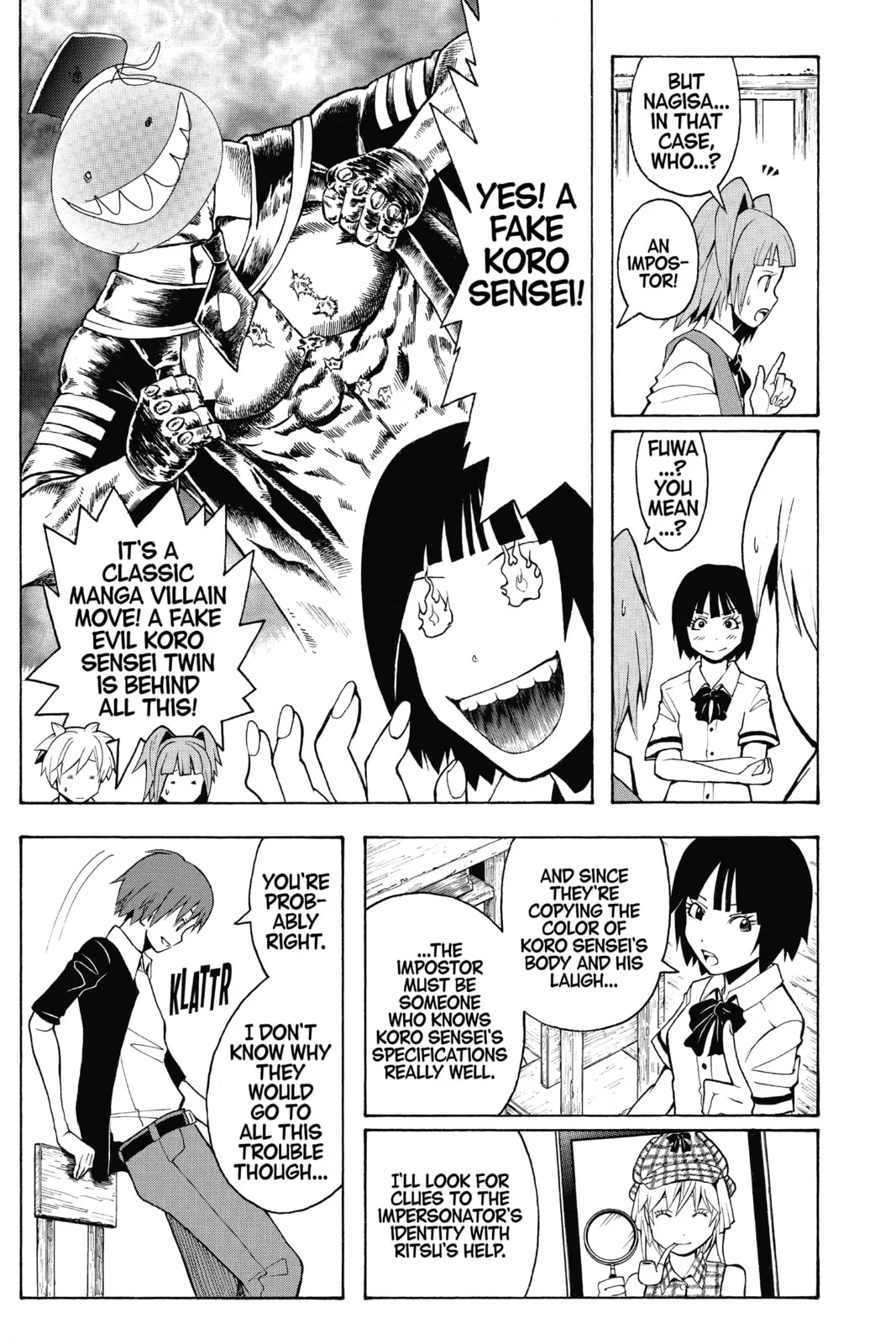 Assassination Classroom, chapter 83, page 11