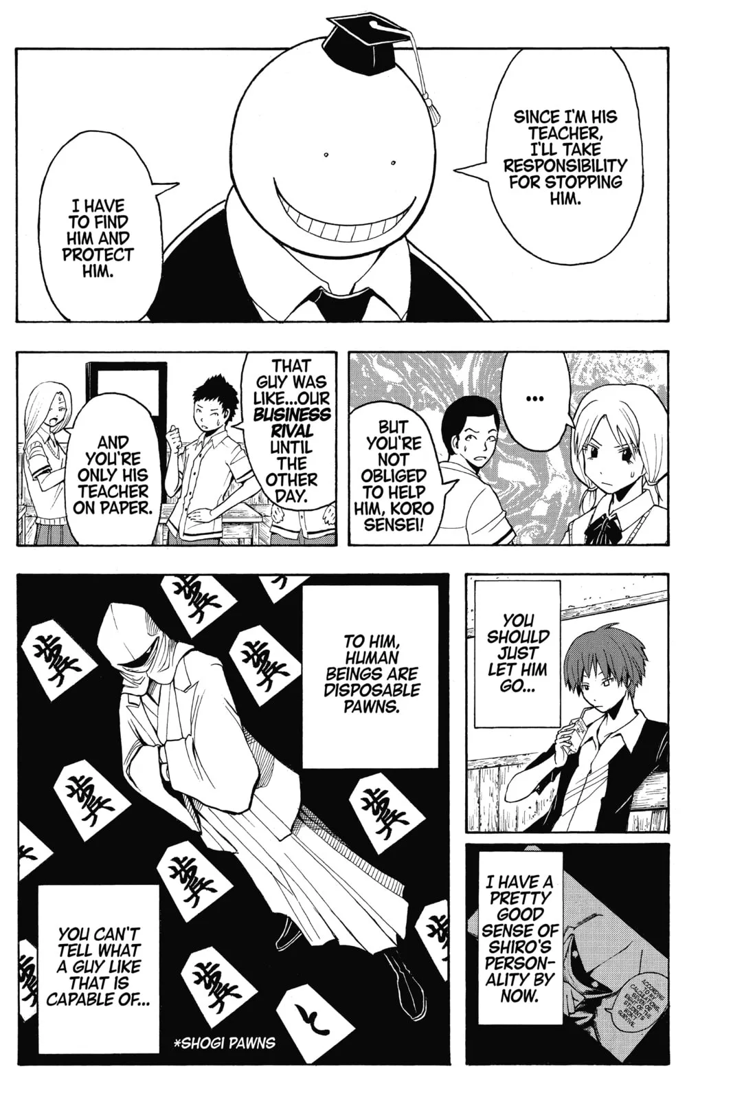 Assassination Classroom, chapter 85, page 9