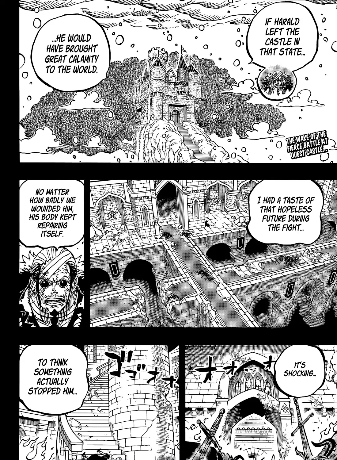 One Piece Manga, chapter 1171, page 2