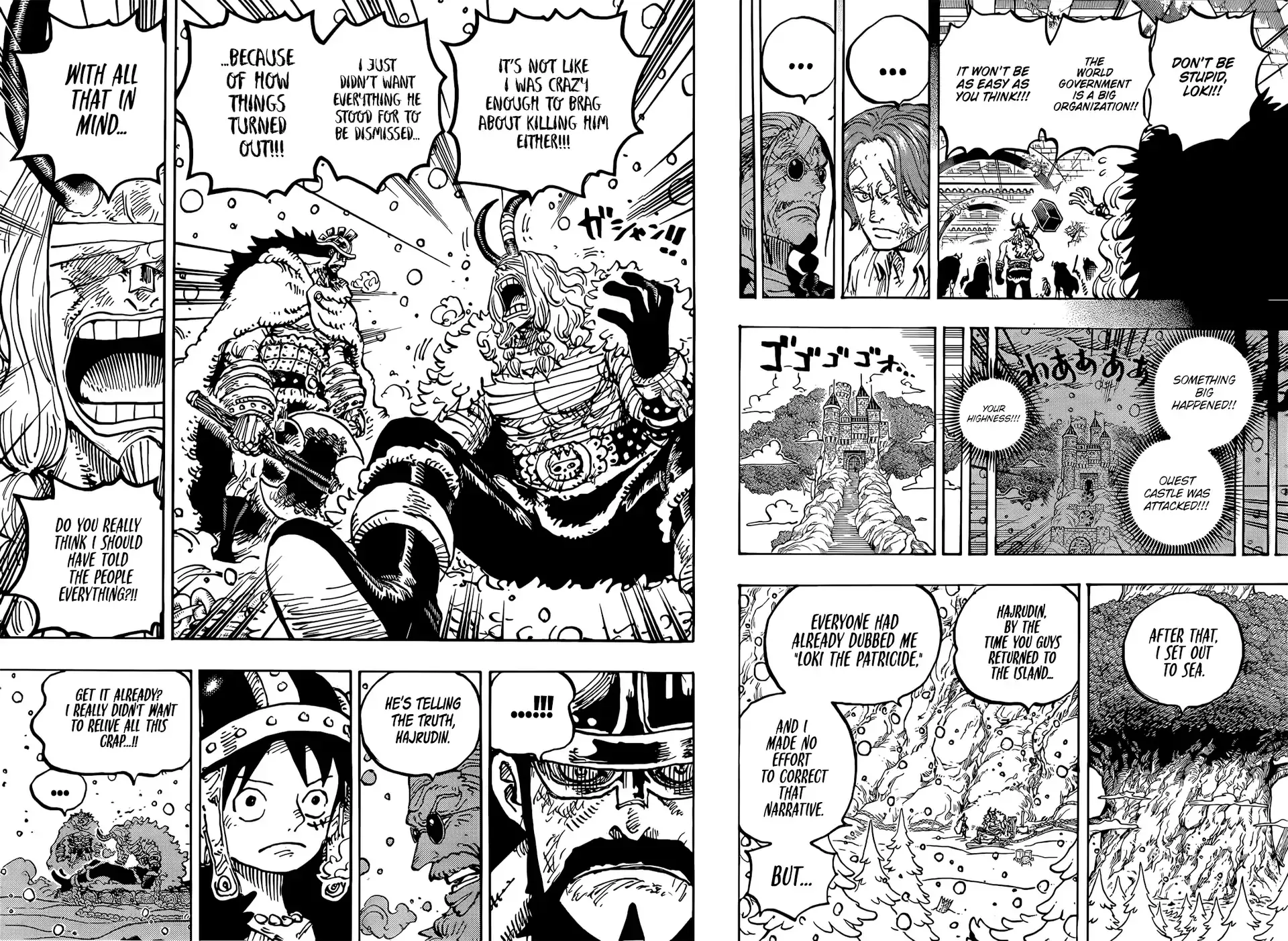 One Piece Manga, chapter 1171, page 15