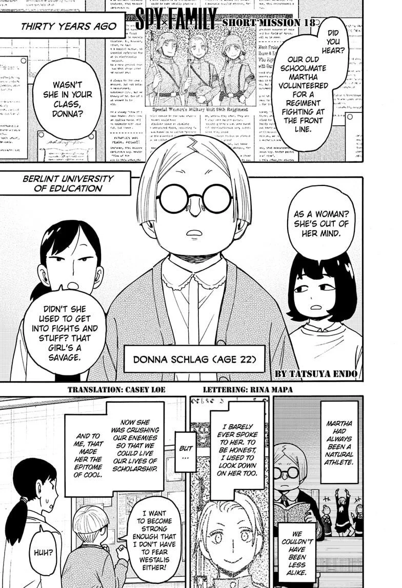 SPY x FAMILY Manga, chapter 127.5, page 1