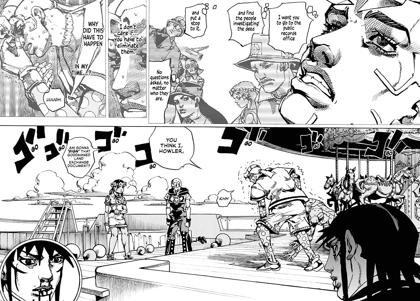 JoJo Bizarre Adventure Part 9: The JoJoLands, chapter 32, page 3