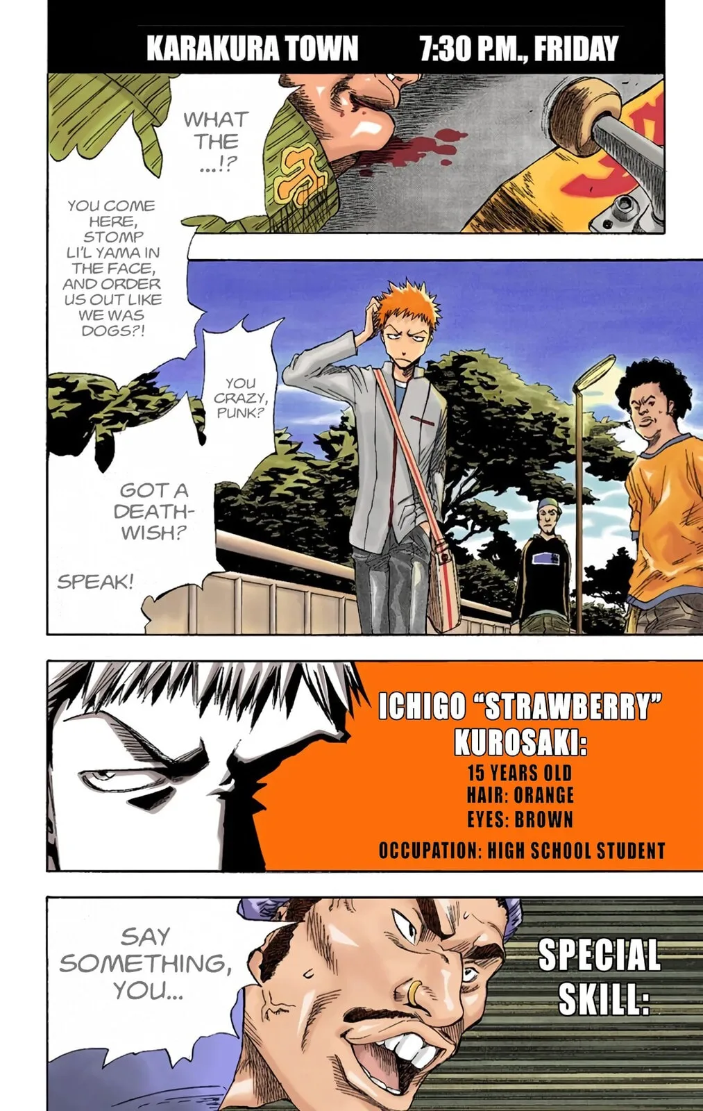 Bleach Colored Manga, chapter 1, page 3