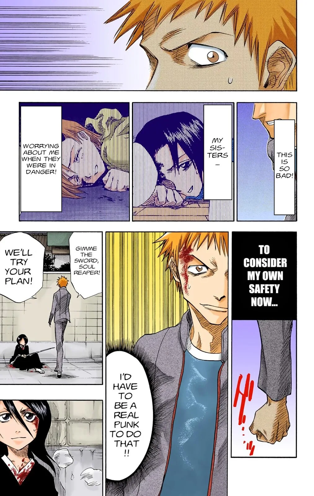 Bleach Colored Manga, chapter 1, page 22