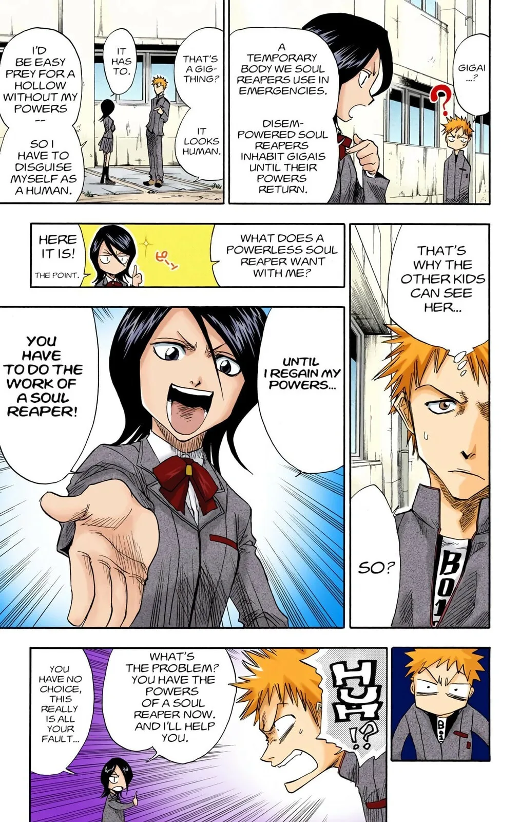 Bleach Colored Manga, chapter 2, page 11