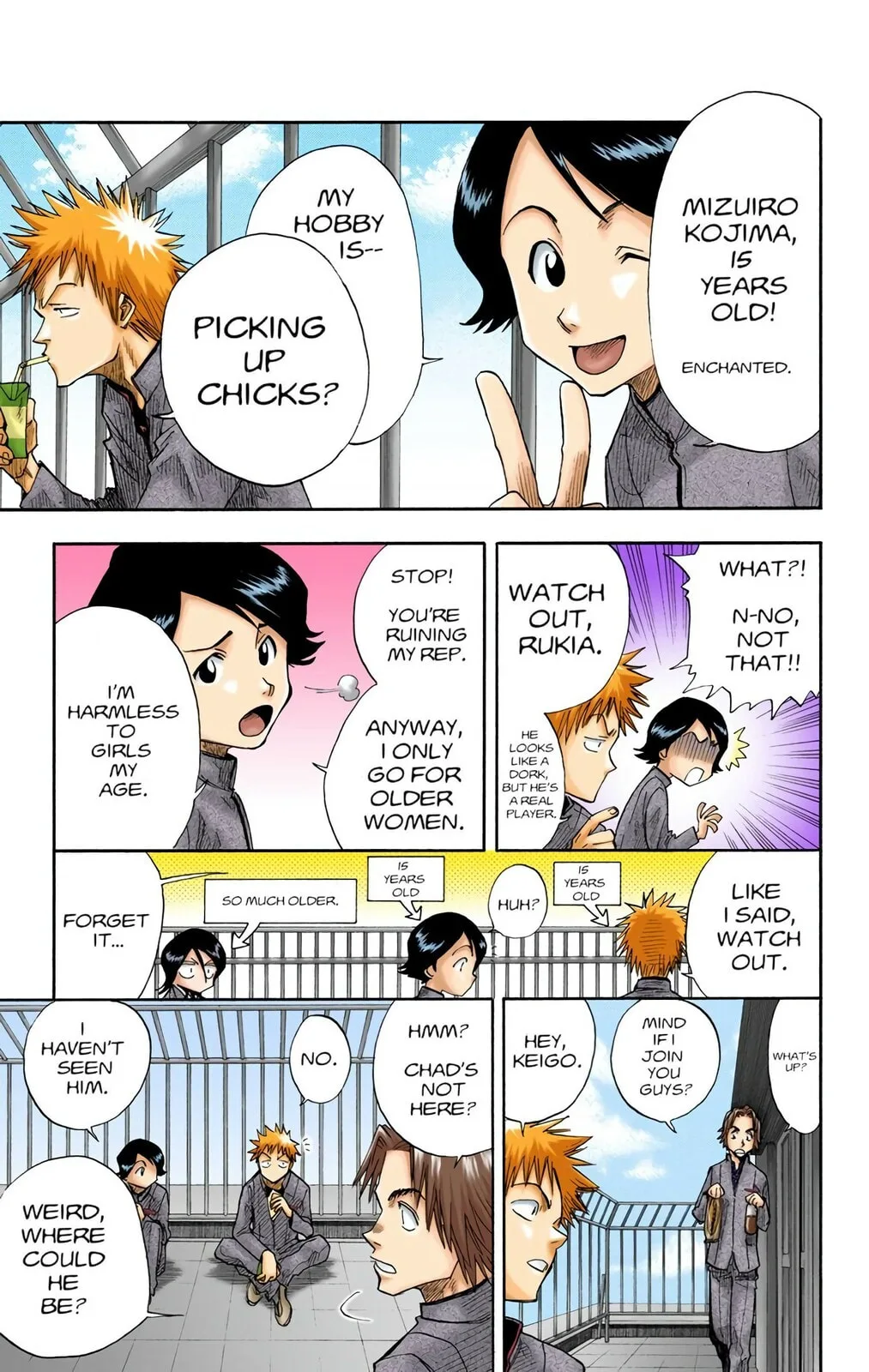 Bleach Colored Manga, chapter 7, page 7
