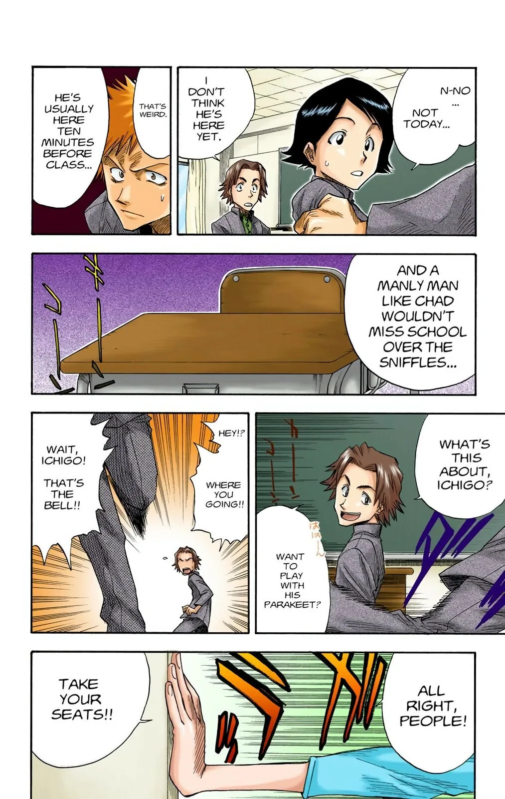 Bleach Colored Manga, chapter 8, page 4