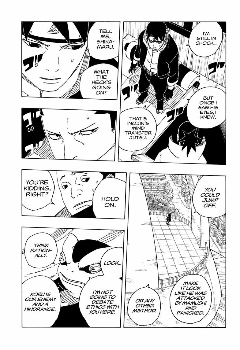 Boruto Two Blue Vortex Manga, chapter 30, page 33