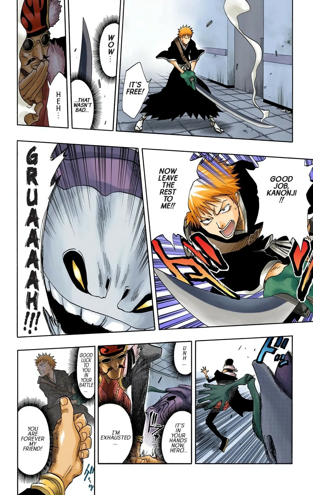 Bleach Colored Manga, chapter 32, page 4
