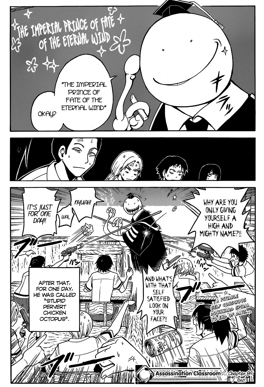 Assassination Classroom, chapter 89, page 19