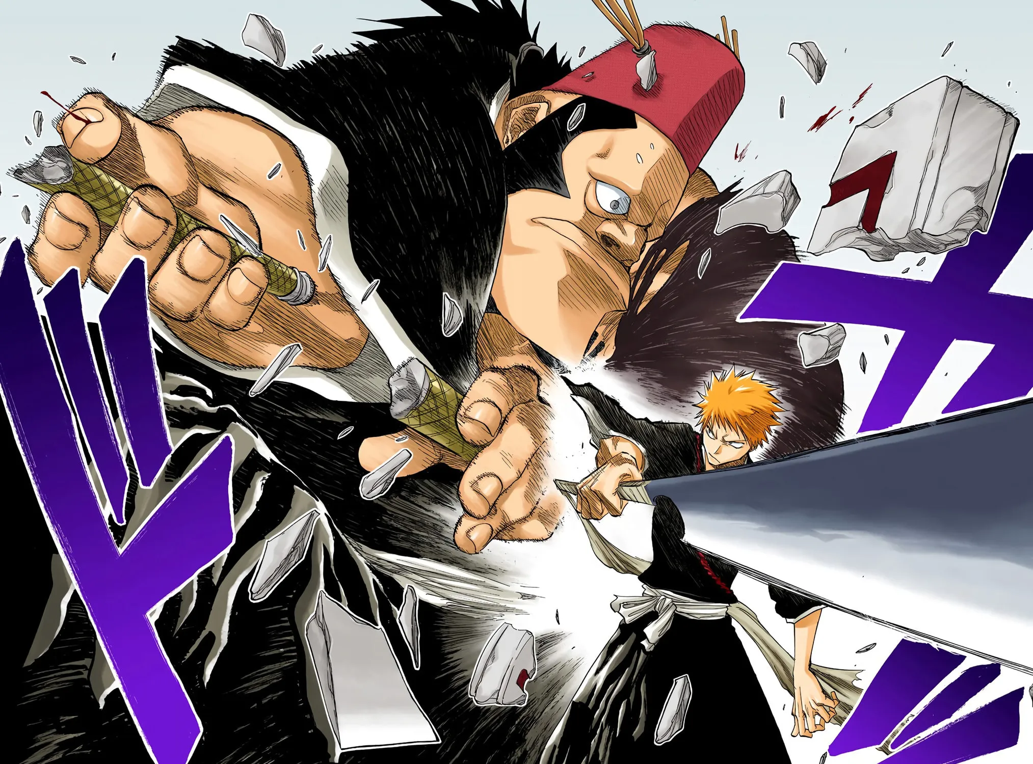 Bleach Colored Manga, chapter 73, page 33
