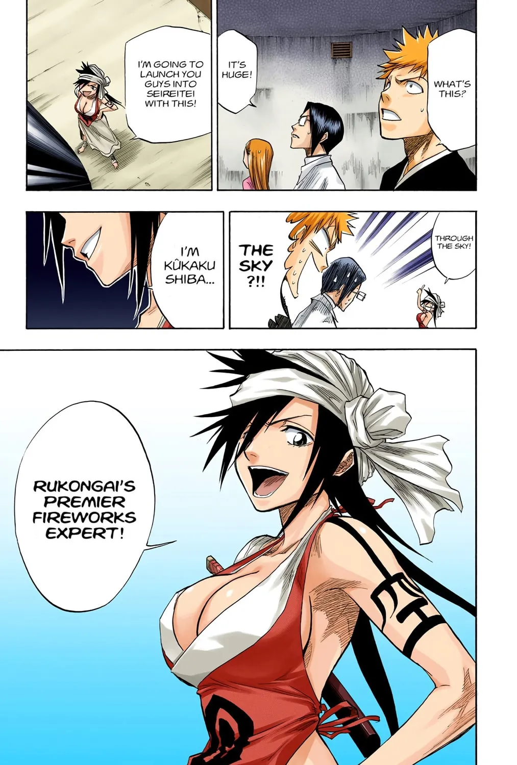 Bleach Colored Manga, chapter 79, page 37