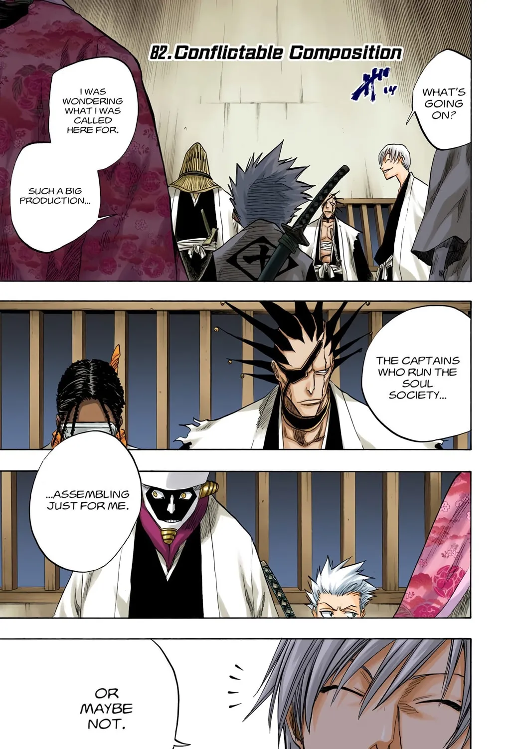 Bleach Colored Manga, chapter 82, page 1
