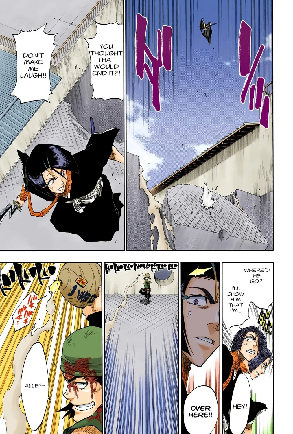 Bleach Colored Manga, chapter 90, page 33