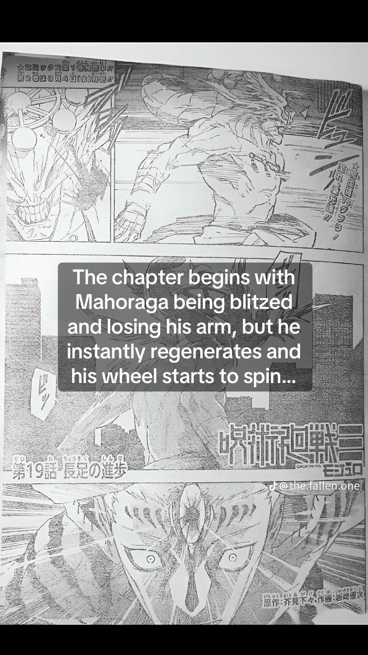 Jujutsu Kaisen Modulo Manga, chapter 19 Leaks, page 1