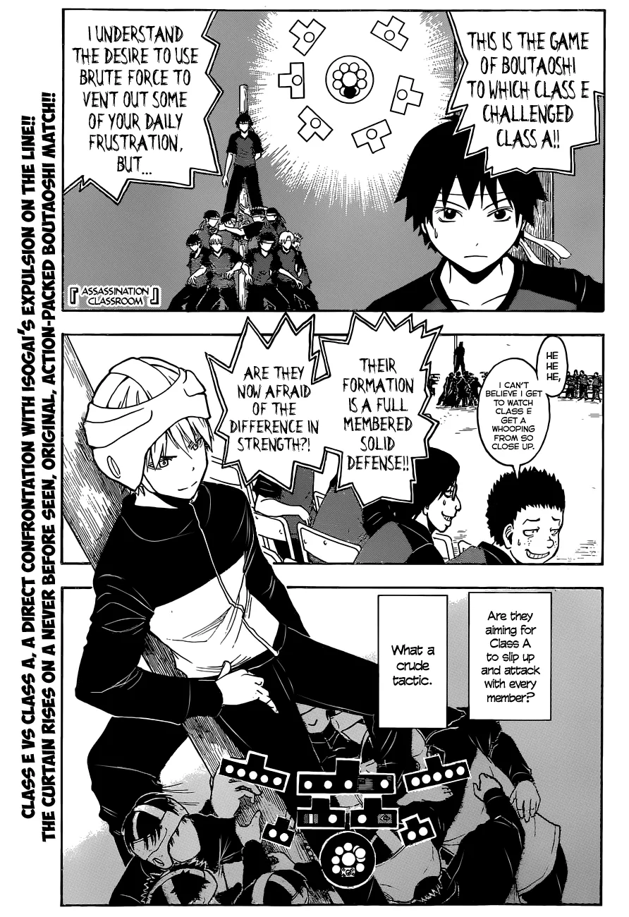 Assassination Classroom, chapter 92, page 1
