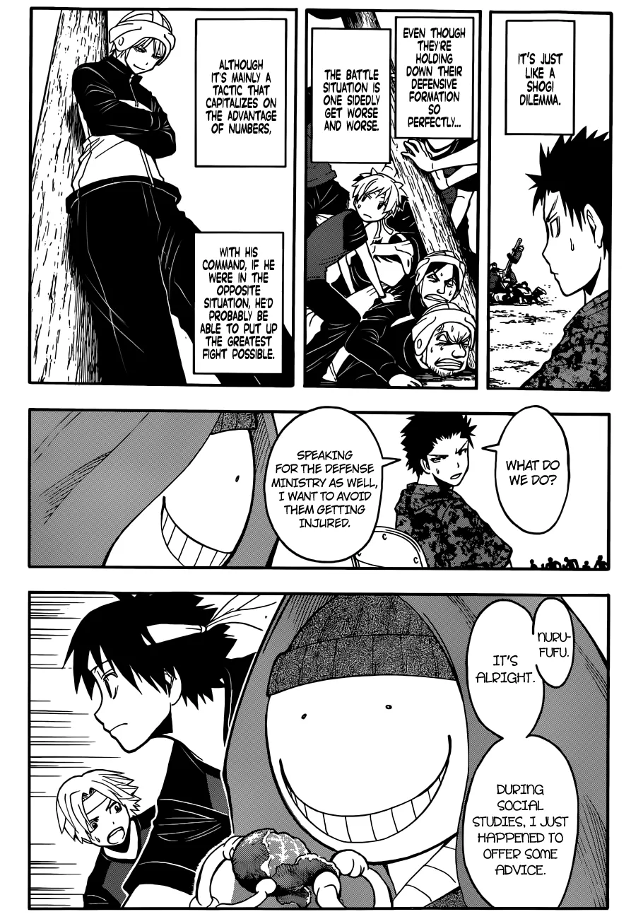 Assassination Classroom, chapter 92, page 14