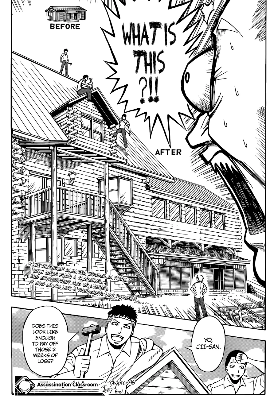 Assassination Classroom, chapter 96, page 19