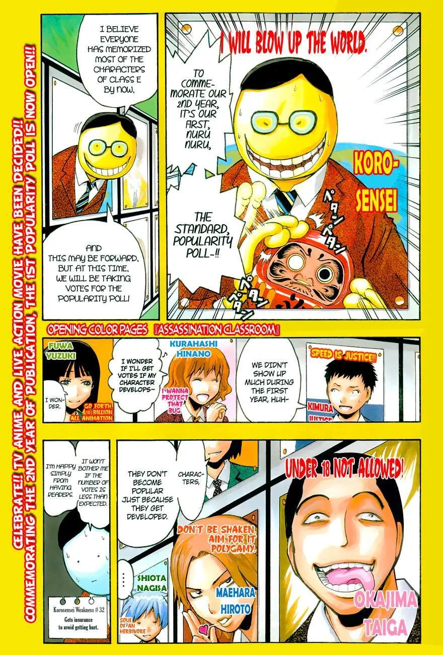 Assassination Classroom, chapter 97, page 2