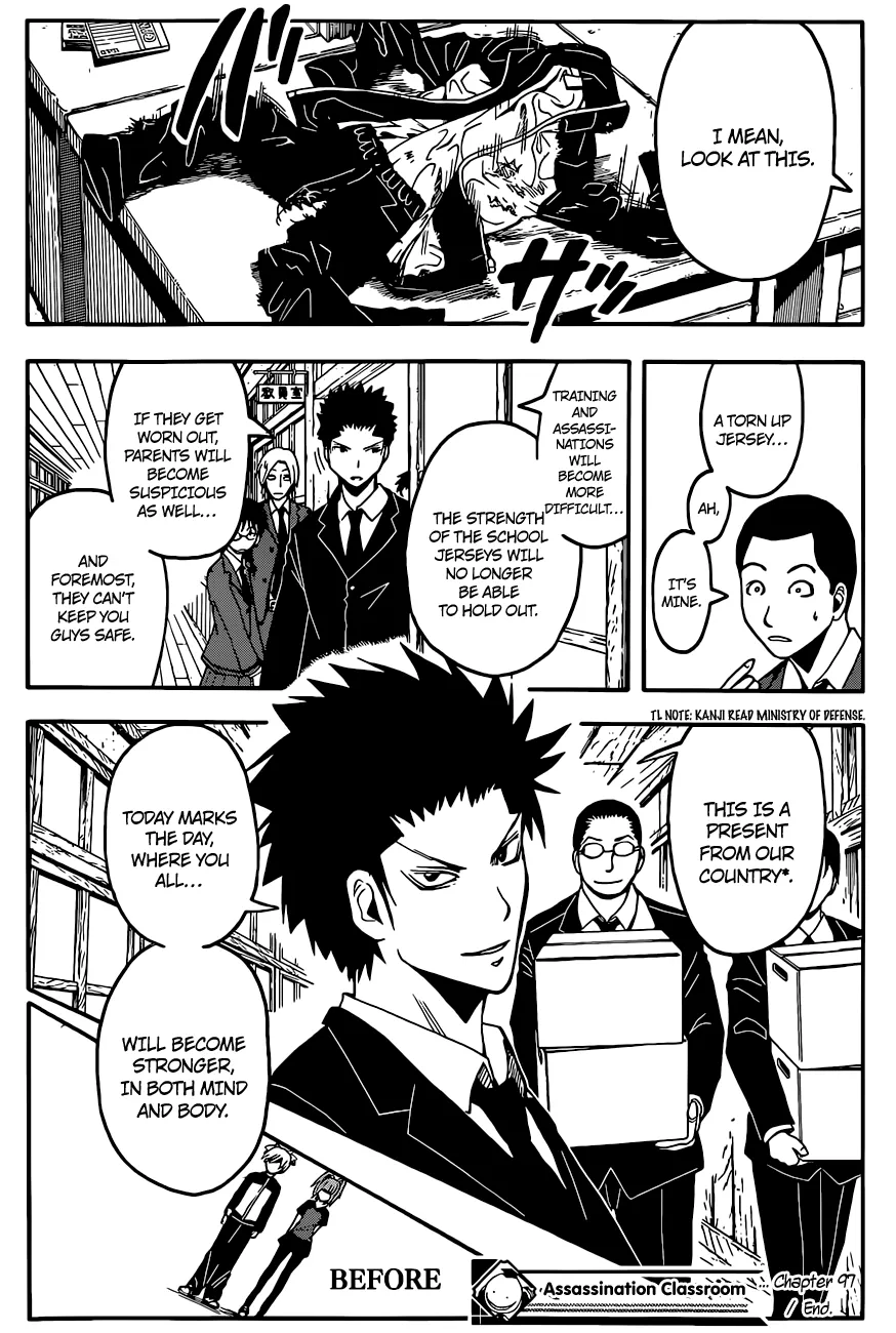 Assassination Classroom, chapter 97, page 21