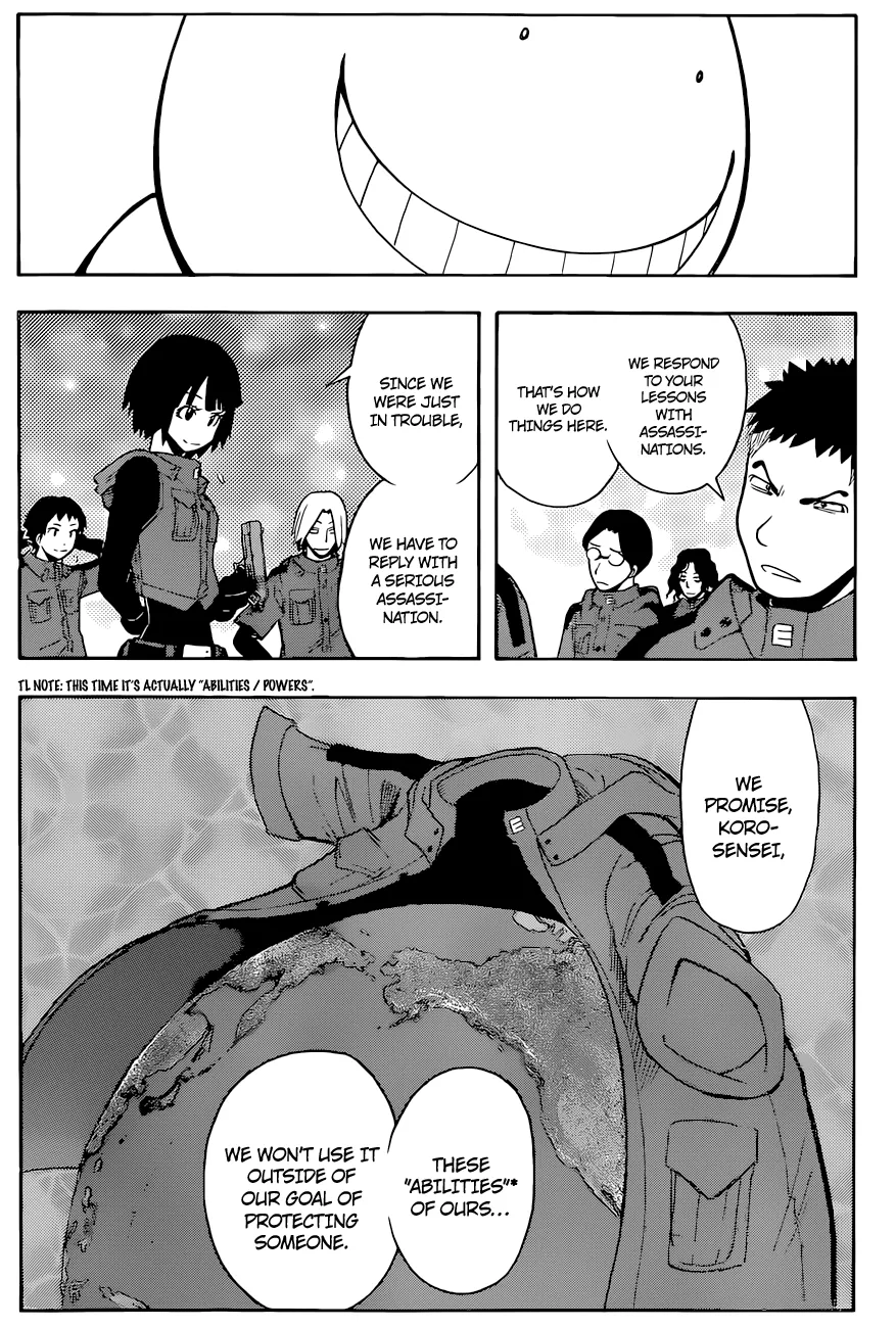 Assassination Classroom, chapter 98, page 8
