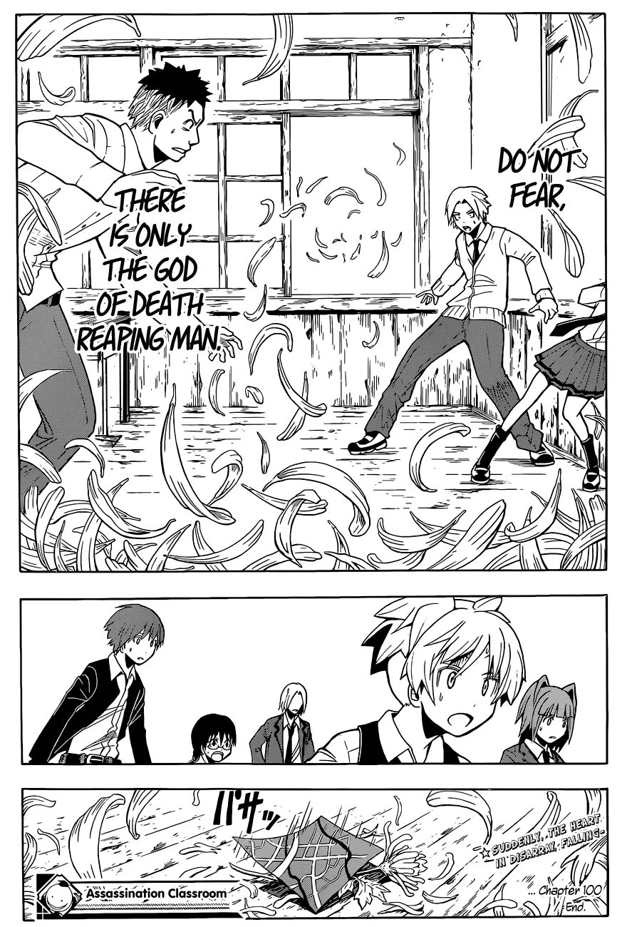 Assassination Classroom, chapter 100, page 19